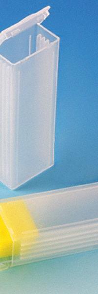 Lab Slide Mailer: Slides Holds Container, 5 Slides, Polypropylene, Natural (MPN 513061). Key specifications — Brand: GLOBE SCIENTIFIC; Color: Natural; Holds Container Style: Slides; Material: Polypropylene.