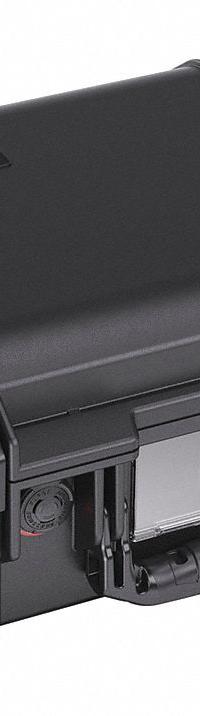 PELICAN Protective Case: 10 1/4 in x 17 3/4 in x 6 1/8 in Inside, No Foam, Black, Stationary (MPN 1485AIRNF). Key specifications — Closure Type: Double Throw; Brand: PELICAN; Carry-On Size: Yes.
