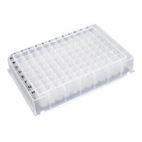 MTC BIO Deep-Well Well Plate: Non-Sterile, 96 Wells, 1 mL, 8.2 mm Dia, RNase/DNase Free, Square (MPN D3096-19). Key specifications — Brand: MTC BIO; Body Color: Colorless; RNase/DNase Free: Yes; Well Shape: Square; Material: Polypropylene.