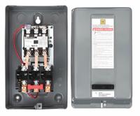 SQUARE D Definite Purpose Magnetic Motor Starter: Non-Reversing, 3 Poles, 40 A, 120V AC Coil, SQD145 (MPN 8911DPSG43V02). Key specifications — Brand: SQUARE D; Thermal Units Required: 3 Thermal Units Required (Not Included).
