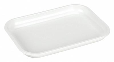 APPROVED VENDOR Lab Tray: Rectangular, Polystyrene, 630 mL, 7 7/8 in Overall Lg - Rectangular Lab Trays