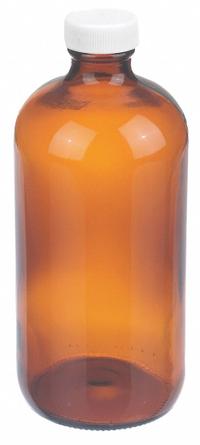 WHEATON Bottle: 500 mL, Amber, 28-400 mm, No Closure, No Closure, Type III (MPN W216840). Key specifications — attr1370730: Amber; attr1370763: Soda Lime Glass; attr1370766: WHEATON; attr1370767: 28-400 mm; attr1370776: No; attr1370779: Type III.