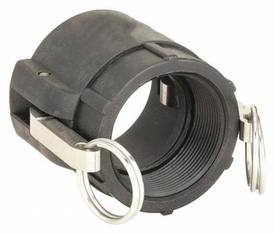 BANJO Cam and Groove Coupling: 3/4 in Coupling Size, 1/2 in Hose Fitting Size - Type D Polypropylene Cam & Groove Fittings