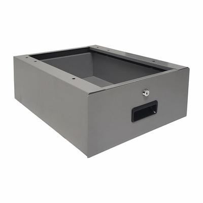 LYON Drawer: 6 in Overall Ht, 18 in Overall Wd, 18 in Overall Dp, Gray - Drawers, Cabinets, & Hardware for Workbenches