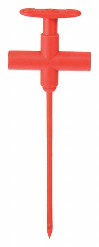 APPROVED VENDOR Test Probe: CAT III 1000V, Test Clip, 5 1/2 in Lg, Red, 1,000 V Max Volt (MPN 4WRA3). Key specifications — Color: Red; Brand: APPROVED VENDOR.
