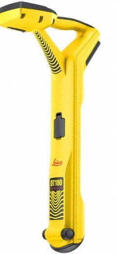 LEICA Utility Tracing System: 36 ft Max. Locating Dp, IP65, Digital, Audible/Digital Display (MPN DT100 Surveyor Package). Key specifications — Brand: LEICA; Operating Frequency: 50 to 200 kHz; Testing Modes: Active with Transmitter.