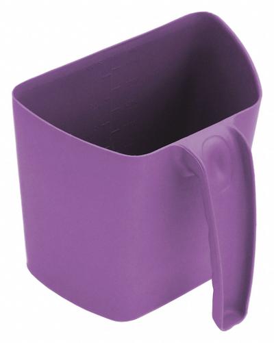 DETECTAMET Scooping Jug: Non-Sterile, Polypropylene, 2 L Capacity - mL, 67 5/8 fl oz Capacity - oz - Polypropylene Lab Scoops & Spoons