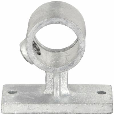 APPROVED VENDOR Structural Pipe Fitting: Rail Support, Closed Rail Support, 1 1/2 in For Pipe Size - Cast Iron Mounts