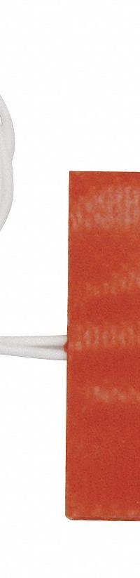 TEMPCO Flexible Strip Heater: 200 W Watt, 120V AC, 12 in Lead Lg, 9 in Overall Lg, 9 in Wd (MPN SHS80309). Key specifications — Voltage: 120V AC; Brand: TEMPCO.