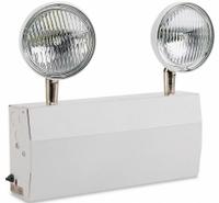 Remote Capable Emergency Light: LED, UL 924, 5 W Lamp Watt, 120/277V AC, 32 W Emergency Watt, White (MPN LS2ET6S10-W-RC). Key specifications — Environmental Rating: UL 924; Remote Capable: Yes; Adjustable Lamp Heads: Yes; Brand: BIG BEAM; Standards: Chicago Approved; Series: ET; Features: Available Without Lamp Heads; Housing Color: White.