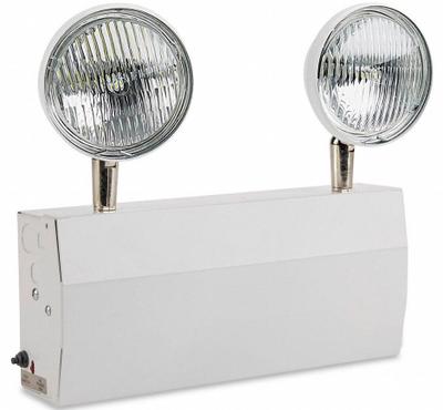 BIG BEAM Remote Capable Emergency Light: LED, UL 924, 5 W Lamp Watt, 120/277V AC - Steel Emergency Lights