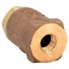 APOLLO Check Valve: Swing, Inline Valve Body, 1/2 in Pipe Size, FNPT x FNPT, Bronze, Female, NPT (MPN 61LF50301). Key specifications — Brand: APOLLO.