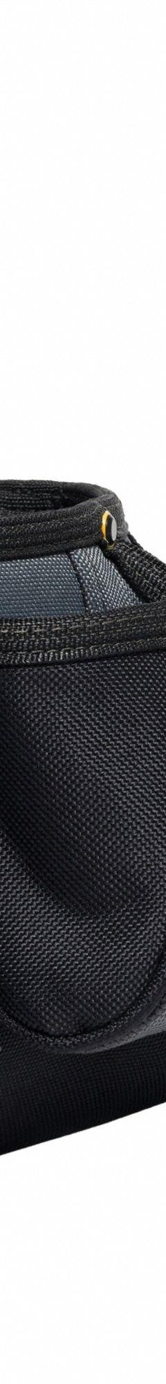 TOUGHBUILT ToughBuilt Contractor Pouch: For 2 in Belt Wd - Max, 23 Pockets, Black/Gray (MPN TB-CT-01). Key specifications — Closure Type: Clip; Attachment: Clip; Color: Black/Gray; Brand: TOUGHBUILT; For Tool Type: Hammers.