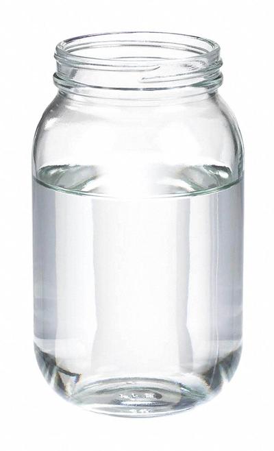 WHEATON Bottle: 500 mL - Clear Wide Mouth Round Glass Lab Bottles