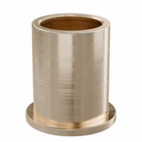 Flanged Sleeve Bearing: Bronze, SAE 841, 15 mm Bore, 19 mm OD, 25 mm Lg, -35°F to 300°F, 5 PK (MPN FFM1519-25B). Key specifications — System of Measurement: Metric; Material Grade: SAE 841; Flange Type: Flanged; Brand: OILITE.