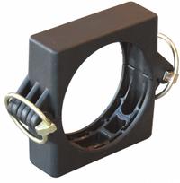 ROBOTRAX Mounting Bracket: R075, 4.3 in, 1 Pieces (MPN R 075). Key specifications — For Use With: 4NGA9; Brand: ROBOTRAX; Item [MERCH]: Mounting Bracket; Accessory Material: Plastic; Accessory Width: 4.3 in; Link to Link Pitch: 1.5 in; Outside Width: 4.3 in; Series: R075.