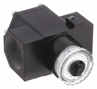 WILKERSON Dial Compressed Air Regulator: Zinc, 2 in NPT, 1,600 scfm, 300 psig Max Op Pressure - Wilkerson FRL Air Regulators