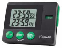 TRACEABLE Digital Timer: Memory Recall, 7/8 in x 2 1/8 in x 2 3/4 in, 7/8 in Overall Dp, LCD (MPN 5006). Key specifications — Clock Function Included: Yes; Count Direction: Count Down; Features: Memory Recall; Digital Display Screen Type: LCD; Alarm Type: Audible; Brand: TRACEABLE; Maximum Time Setting: 23 hrs, 59 minutes, 59 seconds.