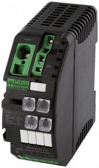 MURRELEKTRONIK Electronic Circuit Protector: MICO BASIC, 4 Channels, 4 A Adj., 5 Connections, 30V DC (MPN 9000-41064-0400000). Key specifications — Voltage In Rating: 30V DC; Brand: MURRELEKTRONIK.