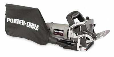 PORTER CABLE Corded Biscuit Joiner Kit: 120V AC, 7 A, 13/16 in Max. Cutting Dp - Corded Biscuit Joiners