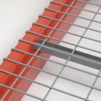 NASHVILLE WIRE Pallet Rack Decking: 58 in x 42 in, Waterfall, Std Wire Decking, 6 ga Decking, Gray (MPN D4258AA3A1). Key specifications — Wire Decking Style: Standard; Finish: Powder Coated; Brand: NASHVILLE WIRE; Material: Steel; Decking Edge: Waterfall; Color: Gray.