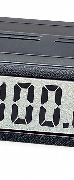 SIMPSON ELECTRIC Digital Panel Meter: 1,999 Display Span - Max, 0 V DC – 32 V DC, High Contrast, LCD (MPN M235-0-2-13-0). Key specifications — Manufacturer Part Number: M235-0-2-13-0; Accuracy: +/-0.1% of Reading +/-1 Count; Digital Display Screen Color: Gray; Digital Display Screen Type: LCD; Includes: Mounting Brackets; Product Type: Digital Panel Meter; Series: Mini-Max; Terminal Connection Type: Screw Clamp.