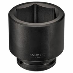 WRIGHT Impact Socket: 2 1/2 in Drive Size, Metric, 140 mm Socket Size, 6-Point, Std, Black Oxide (MPN 858-140MM). Key specifications — attr1215501: WRIGHT; attr1215515: Black Oxide; attr1215518: 140 mm.