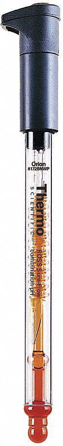 THERMO SCIENTIFIC Electrode: 8172BNWP-1, pH, 0 to 14 pH, Std, 1 m Cable Lg, BNC, Double/Sure-Flow. Key specifications — Manufacturer Part Number: 8172BNWP-1; Product Type: Electrode; Junction: Sure-Flow; Connection Type: BNC; Test Parameters: pH; Tip Shape: Standard; Material: Glass; Range: 0 to 14 pH.