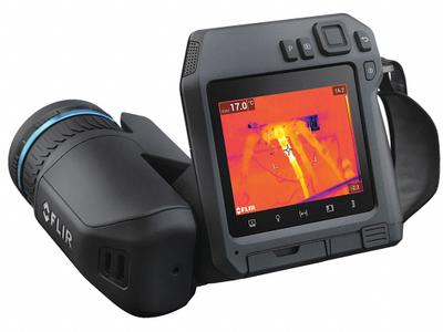 FLIR Infrared Camera: 14° x 10°, SD Card/USB/Wireless, 640 x 480, T500 - Standard Infrared Cameras