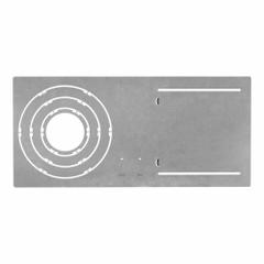 SYLVANIA Mounting Pan: 1/4 in Overall Ht, 21 1/8 in Overall Lg, 10 1/4 in Overall Wd (MPN LEDSLIMMDFRAME 24/CS 4/SKU). Key specifications — attr1310836: SYLVANIA.