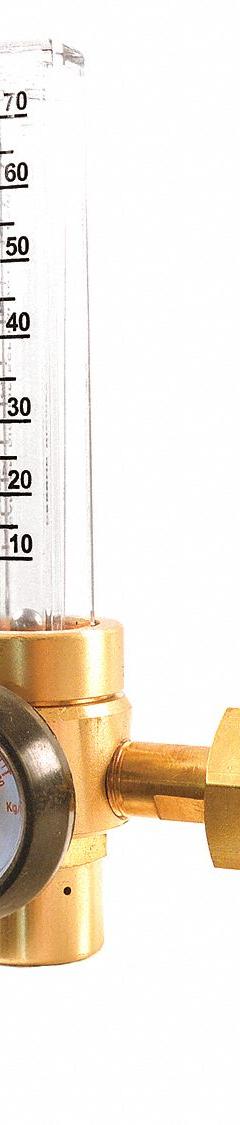 UNIWELD Stage Flowmeter Regulator: CGA 580 Inlet, 5/8"-18 F RH Outlet, Flowmeter Regulator (MPN RF2480-580). Key specifications — Compatible Gas Type: Argon; Manufacturer Part Number: RF2480-580; Brand: UNIWELD; Inlet Connection: CGA 580; Outlet Connection: 5/8"-18 F RH.