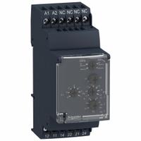 SCHNEIDER ELECTRIC Relay: DIN Rail, 12 Pin, 120 to 277V AC (MPN RM35HZ21FM). Key specifications — Delay Type: Adjustable; Input Voltage: 120 to 277V AC; Brand: SCHNEIDER.