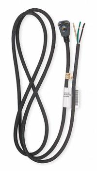 APPROVED VENDOR Power Cord: 8 ft Lg, 3/14, 6-15P Plug, Bare Wire Receptacle, SJO, Rubber, 250V AC (MPN 3AY39). Key specifications — Brand: APPROVED VENDOR; Jacket Material: Rubber.