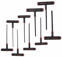 EKLIND Hex Key Set: 6 - 10 Pieces, Hex-T 6 Inch, T, SAE, Std End, Long, 9 Pieces, Pouch, Black Oxide (MPN 60609). Key specifications — attr1205553: Not Tether Capable; attr1205554: EKLIND; attr1205568: Black Oxide; attr1293176: 6 - 10 Pieces.
