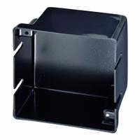 MURRELEKTRONIK Modlink double touch protection: Double-Frame Touch Protection Box, Black ABS Housing (MPN 4000-68000-9140000). Key specifications — Brand: MURRELEKTRONIK; Product Type: Touch Protection Box; Color: Black; Material: ABS; Compatible Inserts: Modlink MSDD Panel Interface Inserts; Housing Type: Double-Frame Touch Protection Box.