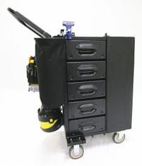 MOBILE SHOP Tool Cart, Complete: Black, 26 in Wd, 38 in Dp, 43 in Ht, Padlockable, 5 Drawers (MPN MS-H3O). Key specifications — attr1116771: Sockets and Accessories; attr1116772: MOBILE SHOP; attr1116768: Padlockable.