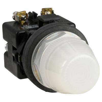 EATON Pilot Light: 30 mm Panel Mounting Size, White, LED - LED Pilot-Lights