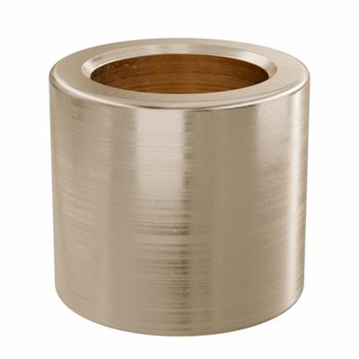 OILITE Sleeve Bearing: Bronze, SAE 841, 15 mm Bore, 22 mm OD, 20 mm Lg - Lubricated General Purpose Metallic Sleeve Bearings