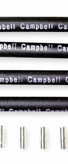 CAMPBELL Splice Kit: 600 V Max Volt (MPN LSK4 B). Key specifications — Container Type: Plastic Bag; Kit Includes: (4) Splices; Brand: CAMPBELL.