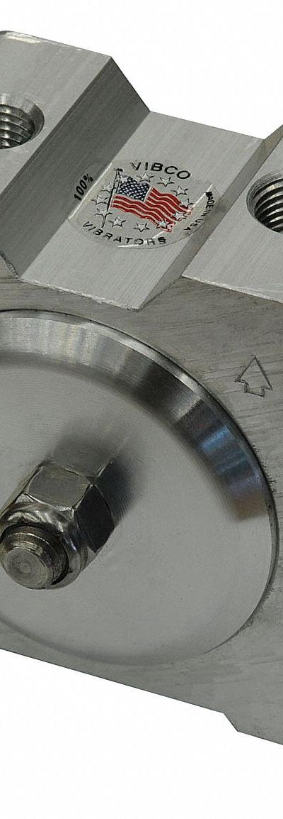 MILLENNIUM Pneumatic Vibrator: 270 lbf - Chemical Resistant Turbine & Ball Vibrators