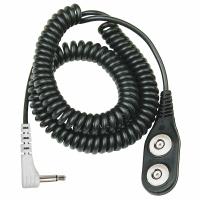 SCS Coil Cord: Date Coded/Dual-Wire Technology, 6 ft Cord Lg, 35,000,000 ohm Resist Rating - Max (MPN 770110). Key specifications — Cord Shape: Coiled; Plug Connection: Straight Banana Plug; Cord Construction: Dual-Wire; Brand: SCS.