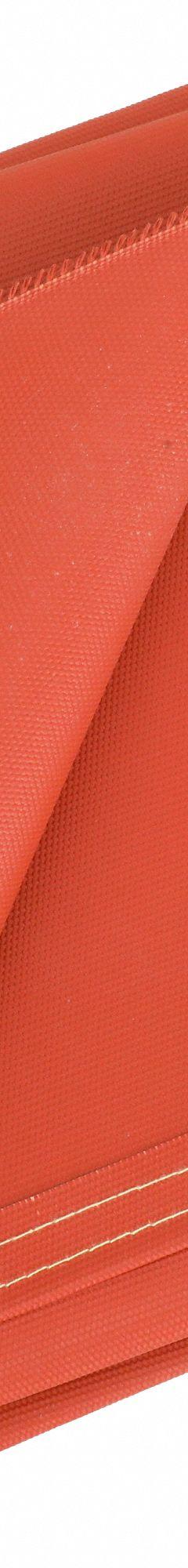 HI TEMP Welding Blanket: Silicone-Coated Fiberglass, 5 ft Wd, 5 ft Lg, Red, 32 oz/sq yd Material Wt (MPN R51-5X5-32-B). Key specifications — Manufacturer Part Number: R51-5X5-32-B; Brand: HI TEMP.