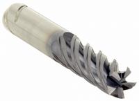 WIDIA HANITA Square End Mill: Carbide, AlTiN Coated, 5 Flute, 3/4" Mill Dia, 2-1/4" LOC, 5" OAL (MPN 5V1E19007SV)