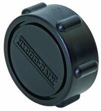HYDRORAIN Cap: 1" MIPT, PVC, 350 psi Max Working Pressure, 2.25 in Wd, 2.25 in Ht (MPN 03102). Key specifications — Connection: 1" MIPT; Material: PVC; Product Type: Cap.