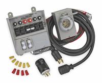 RELIANCE Manual Transfer Switch: Single Phase, 125/250V AC, 30 A Current Rating, 0 Spaces, Prewired (MPN 31406CRK). Key specifications — Includes: Back-Up Power/Transfer Switch; Brand: RELIANCE; Prewired: Yes; Rated Voltage: 125/250V AC.