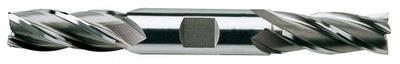 YG-1 Square End Mill: High Speed Steel, Double End, 4 Flute, 7/32" Mill Dia - Double-End High-Speed Steel Square End Mills