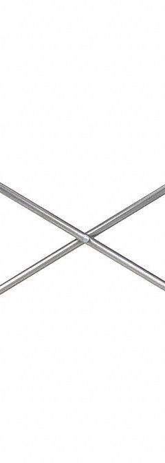 BIL-JAX Scaffold Crossbrace: Cross Brace, Steel, Braces (MPN 0010-01-07). Key specifications — Color: Silver; Compatible with Manufacturer Model Number: 0012-202-7; Material: Steel; Product Type: Cross Brace; Brand: BIL-JAX.