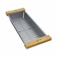 ELKAY Sink: Stainless Steel, 3 in Overall Ht, 17 5/8 in Overall Lg, 6 3/4 in Overall Wd (MPN LKQCC0717SS). Key specifications — Material: Stainless Steel; Brand: ELKAY.