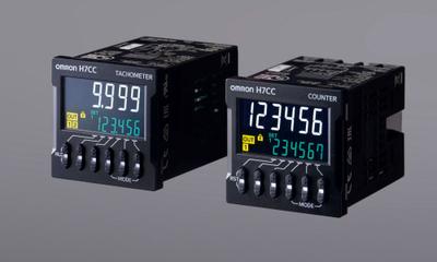 OMRON Electronic Counter: Digital Counters, Front Panel Mounting, 19 1/4 in x 2 in