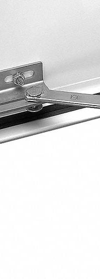 HOFFMAN Door Stop Kit: Securing Door Open, Steel (MPN ALGDSTOP2). Key specifications — Finish: Plated; Brand: HOFFMAN; Accessory Type: Door Stop Kit; Application: Securing Door Open; Material: Steel.